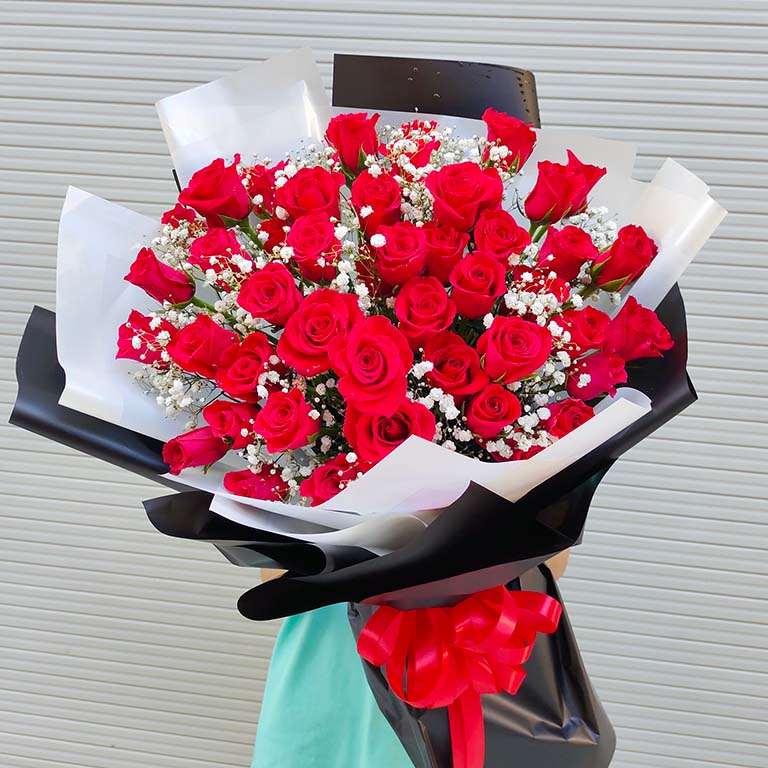 Hoa Hồng Chúc Mừng Sinh Nhật Đẹp Hoa hồng đỏ Ohara
