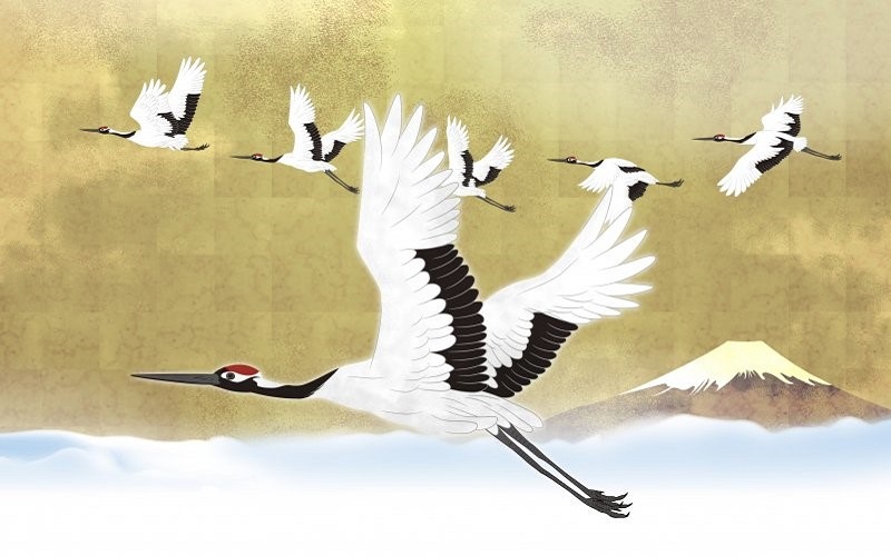 Ý nghĩa của chim hạc và cách đặt tranh chim hạc hợp phong thủy